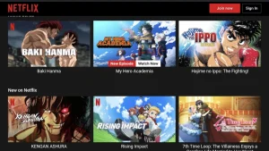 Netflix,Hindi Dubbed anime 