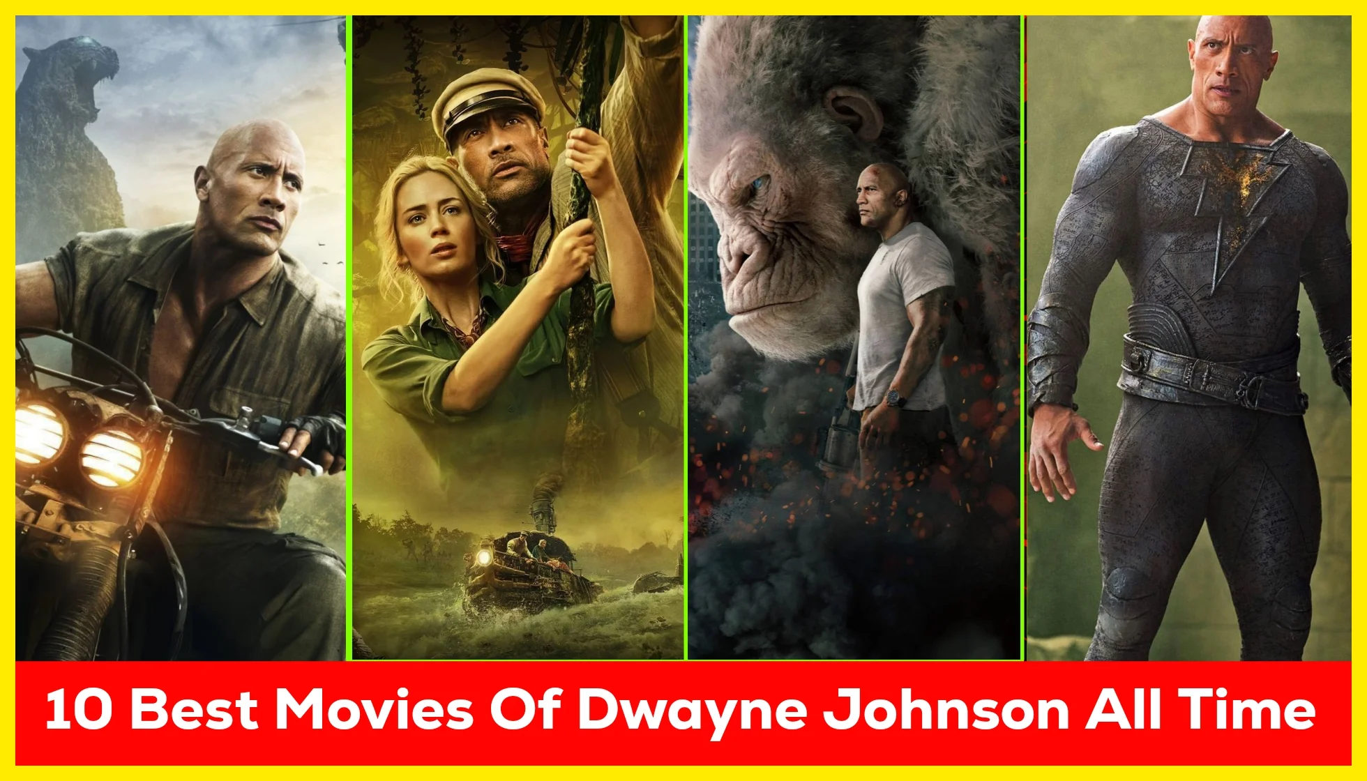 Dwayne Johnson movies on Netflix