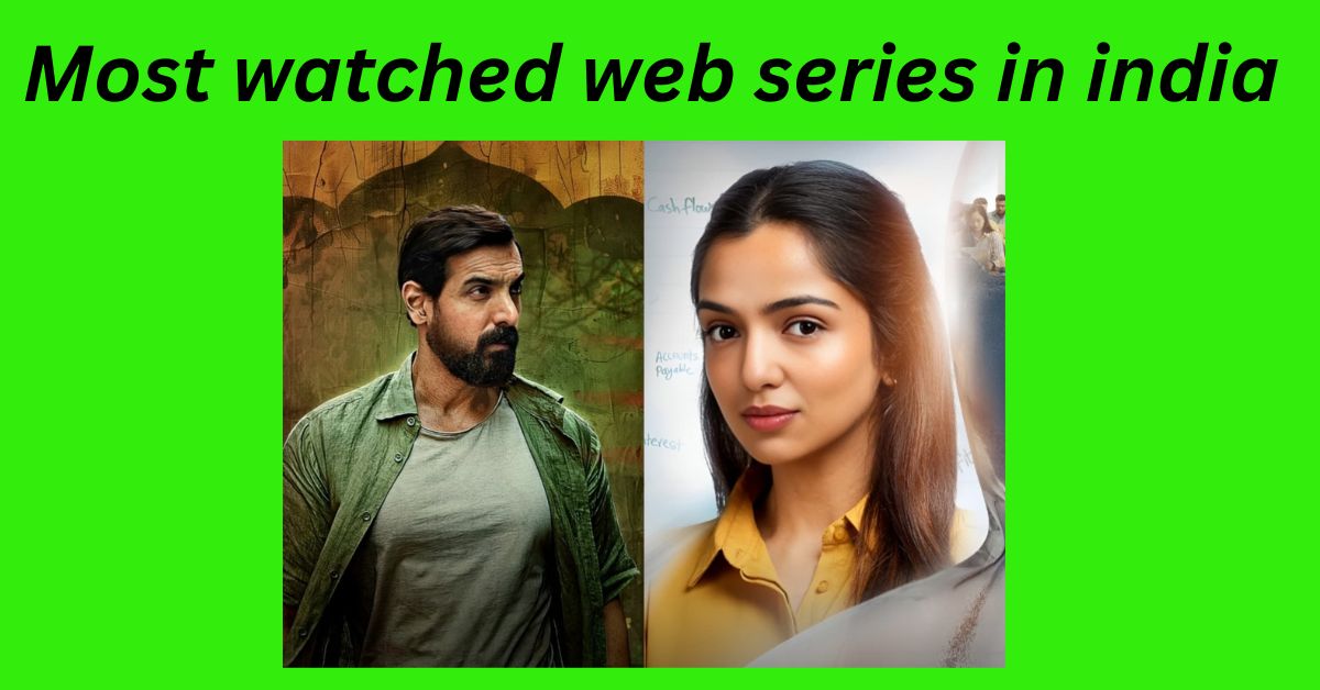 most watched web series in india
