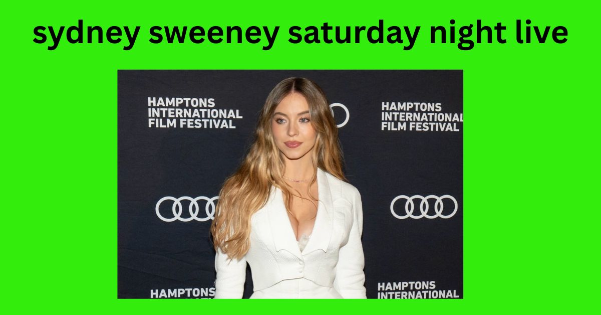 sydney sweeney saturday night live