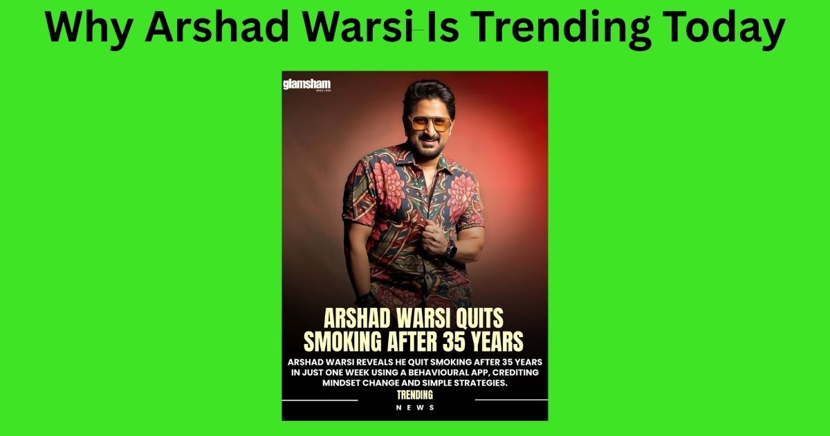 Why Arshad Warsi Is Trending Today