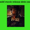 Peddi movie release date cast