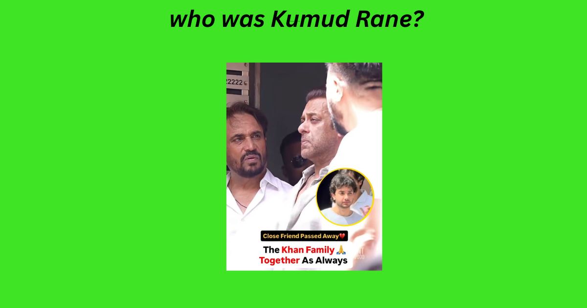 who was Kumud Rane?