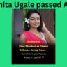 Sanchita Ugale passed Away
